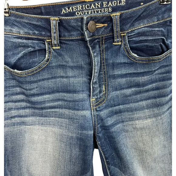 American Eagle Outfitters Hi-Rise Jegging Size 2 Short Cotton Stretch Women’s - Picture 3 of 7